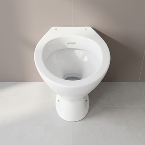 AA Grade White Ceramic EWC S <b>Trap</b> European Water Closet Toilet Commode Floor Mounted Sanitary Ware - Product Image 4
