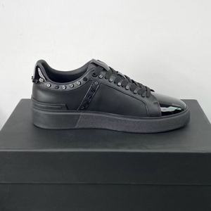 High Quality Luxury Casual High Top Running Shoes <b>Sneakers</b> Genuine <b>Leather</b> Breathable Round Toe Men Slip Resistant - Product Image 4