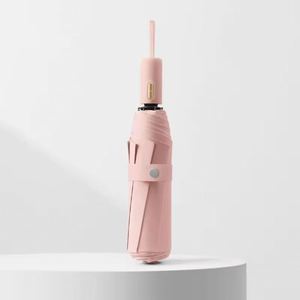 Paraguas Plegable Triple con Logotipo Personalizado, Extra Grande de 95 cm, Automático, Ligero, con Protección Solar, para Hombre y Mujer, Regalo Publicitario - Product Image 1