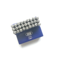 Number Punch Tools 5mm Steel Blacked Number and Letter Punch Set