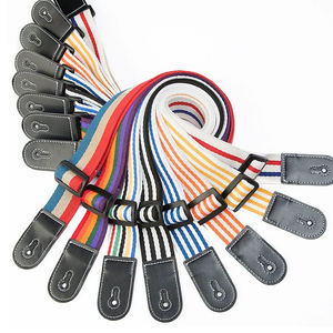 Ukulélé de style dessin animé coloré en gros avec bandoulière en coton souple durable et réglable avec un crochet - Product Image 1