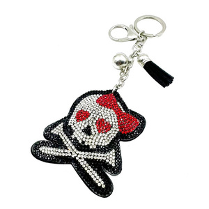 Llaveros <span class=keywords><strong>de</strong></span> Metal con Cristales Brillantes en Forma <span class=keywords><strong>de</strong></span> Esqueleto Pirata <span class=keywords><strong>para</strong></span> Bolsos, <span class=keywords><strong>para</strong></span> Mujeres y <span class=keywords><strong>Niñas</strong></span> - Product Image 6