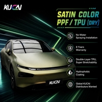 Film de protection de peinture (PPF) en TPU coloré de qualité américaine, finition métallisée mate, installation à sec, garantie 8 ans, auto-adhésif, anti-UV