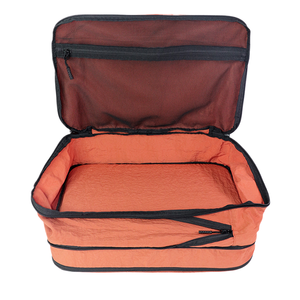Sac de rangement de voyage personnalisé, organiseur de bagages portable, ensemble de rangement pour valise, pochette pliable compressible en mesh pour vêtements et chaussures Z09-L - Product Image 2