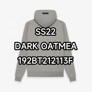 Ss22 Người Đàn Ông Của Thiết Yếu Mô Hình Rắn Áo Thun Hoodie & Sweatpants 80% C/20% P 480 GSM Sương Mù Bộ Sưu Tập Tracksuits Cho Mùa Thu - Product Image 3