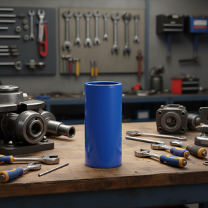 Recubrimiento plástico para llaves de impacto, forma cilíndrica azul - Product Image 3