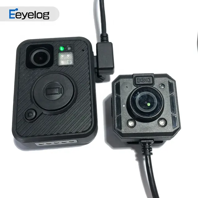 Eingebaute 3100mAh Batterie WIFI EIS Funktion Eeyelog Body Worn Micro Camera