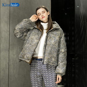 Giacca da donna di alta qualità nuova moda giacca da donna con stampa <span class=keywords><strong>marrone</strong></span> luce calda giacca Casual potrebbe essere personalizzata - Product Image 1