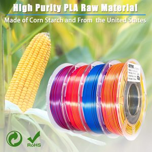 凯莱迪高品质中国3D打印耗材降解聚乳酸三色哑光塑料棒 - Product Image 4