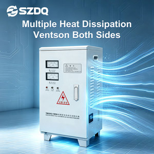 Stabilisateur de tension monophasé SZDQ SVC-10KVA 110V/220V <span class=keywords><strong>AVR</strong></span> automatique pour la protection des réfrigérateurs - Product Image 2