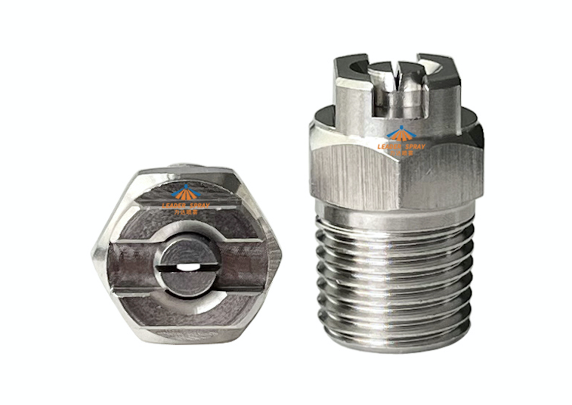 Leader Spray 632 Stainless steel flat fan jet insert core 1/4 inch 110 degree high pressure car train washing cleaning nozzle