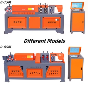 Máquina Enderezadora y Cortadora de Barras de Acero CNC GT4-14, Máquina Enderezadora y Cortadora de Alambre de Acero con Componente de Motor Principal - Product Image 3