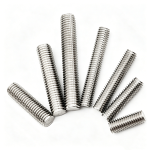 Large Fully Automatic Hardware Plant Custom Stainless Steel Full Thread <b>Stud</b> ISO Certified Fastener - Product Image 1