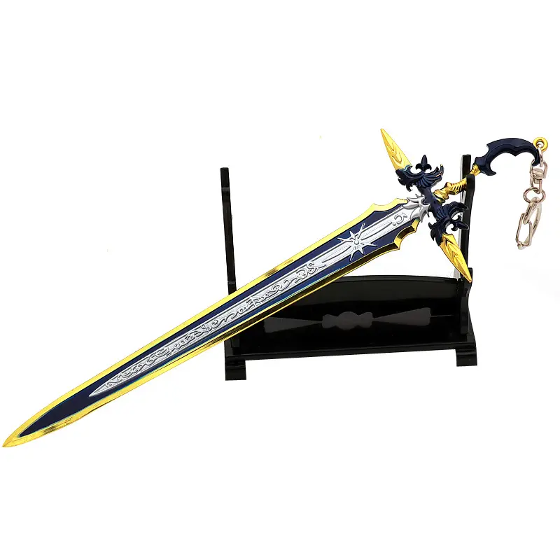 Curtana Ultima Schwert 22cm 52g Final Fantasy Metal Crafts Anhänger Legierung Schlüssel bund