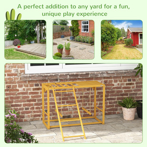 Tavuk etkinliği 3-4 kuş için salıncak seti ile oynamak, ahşap tavuk kümesi aksesuarı - Product Image 5