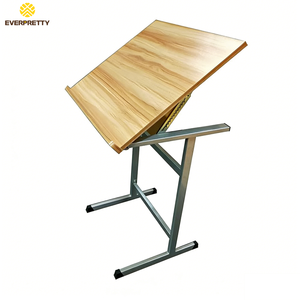 <span class=keywords><strong>Table</strong></span> à <span class=keywords><strong>Dessin</strong></span> Pliante Ajustable pour Étudiants, en Bois, pour l'Ingénierie, l'Architecture, la Peinture et le <span class=keywords><strong>Dessin</strong></span> Technique, Idéale pour les Salles d'Art - Product Image 2