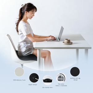 Cojín <span class=keywords><strong>de</strong></span> Asiento Ortopédico <span class=keywords><strong>de</strong></span> Espuma Viscoelástica Yue Rise con Certificación OEKO para <span class=keywords><strong>Oficina</strong></span> y Asientos <span class=keywords><strong>de</strong></span> Auto - Product Image 3