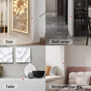 Самоклеящиеся прозрачные уголки для защиты стен и кромок для шкафов. Простые в установке уголки для защиты. - Product Image 6