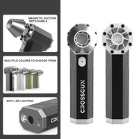 Ventilateur miniature puissant Crossgun, batterie, charge USB, ventilateur électrique portatif, souffleur d'air, turbine à vent X5 pour voiture