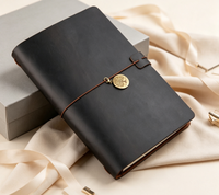 Carnet en cuir véritable pour écrire, pages lignées, unisexe, cadeau pour l'automobile et les voyages
