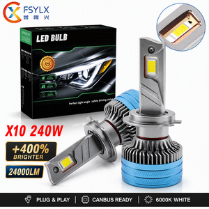 <span class=keywords><strong>X8</strong></span> X10ไฟหน้ารถ24000LM LED 240W H8 H4ได้หลอดไฟหน้ารถ LED 9006 9005สำหรับ <span class=keywords><strong>BMW</strong></span> สำหรับ Vios - Product Image 1