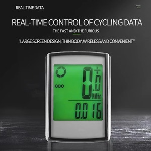 Bike Universal Backlight Speedometer Waterproof Wireless Bicycle <strong>Computer</strong> with Stop Watch - Product Image 2
