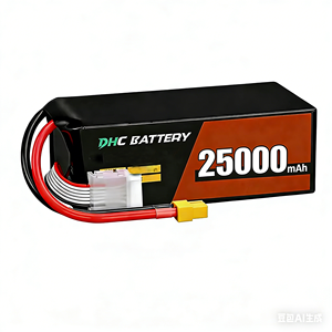 DHC 25000mAh 15C 45.6.2V 12S FPV <strong>LiPo</strong> <strong>Battery</strong> Pack For Aerial Photography Logistics Agricultural UAV Drones 15/18inch 800 Cycles - Product Image 1