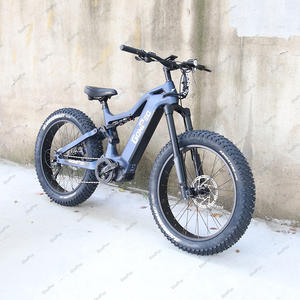Cuadro Gonped Último Modelo 2022 para Bicicleta de Montaña Fat Tire de 26" 1000w 48v, Cuadro Bafang M620 para Ebike de 1000w, Cuadro de Carbono con Suspensión Completa - Product Image 5