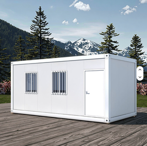 Casa Container Mobile a Due Piani di Alta Gamma 20ft per Ufficio e Spazio Abitativo Design <span class=keywords><strong>Moderno</strong></span> Bianco + Colore Personalizzabile - Product Image 6