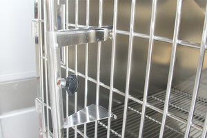 Speciale Aanbieding Veterinaire Vijfdeurs Kooi 304 Roestvrijstalen Afgeronde Hoeken Eenvoudig Voor Kippenvogels Honden Katten Ijzer Metaal - Product Image 5