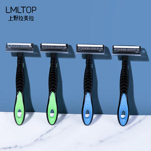 แอลเอ็มท็อป มีดโกนสำหรับผู้ชาย ใบมีดสแตนเลส 3 ชั้น 4 แพ็ค สำหรับโกนขนรักแร้ มีดโกน A0912 - Product Image 1