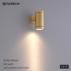 Applique murale LED extérieure <span class=keywords><strong>de</strong></span> luxe <span class=keywords><strong>haut</strong></span> <span class=keywords><strong>de</strong></span> <span class=keywords><strong>gamme</strong></span> en cuivre pur et laiton, étanche IP65 - Product Image 4