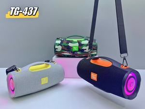 Haut-parleur portable Bluetooth étanche TG-437 avec lumière LED, stéréo Bluetooth, basses, subwoofer. - Product Image 3