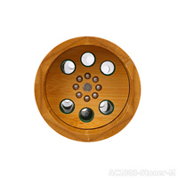 Machine de remplissage de cônes en bambou naturel avec logo laser personnalisé, accessoires de magasin de cigarettes