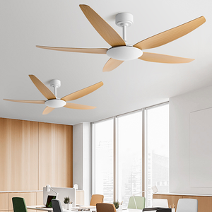北欧现代56英寸吊扇智能远程可定制装饰设计静音操作家用电源 - Product Image 2