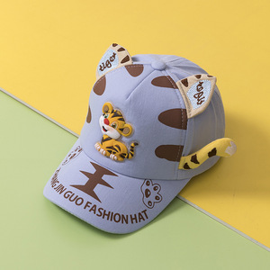 <span class=keywords><strong>Gorra</strong></span> de Béisbol Infantil de Dibujos Animados al por Mayor con Parche de <span class=keywords><strong>Tigre</strong></span> de Plástico 3D, <span class=keywords><strong>Gorra</strong></span> de Sol para Niños de 3 a 8 Años - Product Image 3