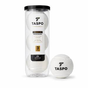 TASPO Factory - Lata de <span class=keywords><strong>Tenis</strong></span> Presurizada de 3 Pelotas, Fieltro de Uso Regular, Logotipo Personalizado OEM ODM, Proveedor Mayorista de Pelotas de <span class=keywords><strong>Tenis</strong></span> - Product Image 1