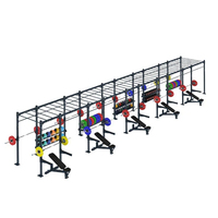 Estación de Dominadas Multifuncional Independiente Personalizada de Fábrica Profesional, Equipo de Entrenamiento Cruzado, Soporte de Fitness
