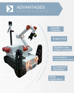 Mdbot Tùy chỉnh công nghiệp điều khiển <span class=keywords><strong>servo</strong></span> cánh tay <span class=keywords><strong>robot</strong></span> hợp tác <span class=keywords><strong>Robot</strong></span> theo dõi <span class=keywords><strong>Robot</strong></span> bánh xích - Product Image 5