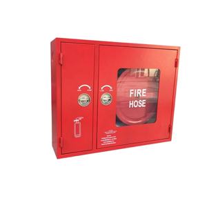 Armoire anti-incendie à double porte en acier inoxydable, pour enrouleur de tuyau d'incendie et <span class=keywords><strong>extincteur</strong></span>, en acier de 1,2 mm d'épaisseur, sécurisée pour produits chimiques dangereux, personnalisable - Product Image 5