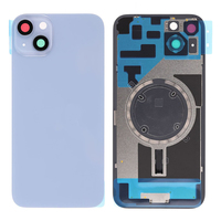La couverture arrière en verre de conception de barre pour l'iPhone 14 et 14 Plus inclut le câble de NFC et le boîtier de téléphone portable d'objectif de caméra de charge sans fil