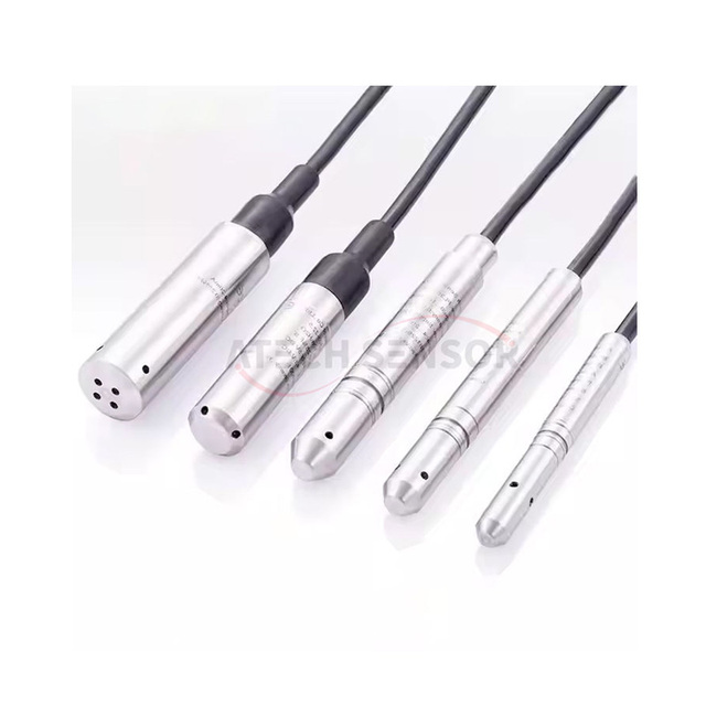 4-20mA HART RS485 316L Hydrostatic Submersible Pressure Transmitter Tank Water Level Sensor for Diesel Liquid Level