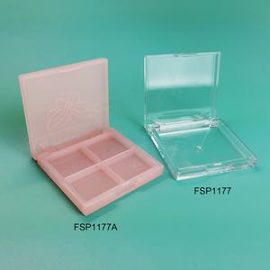 Envase de Crema para Rubor PET, Estuche Compacto Vacío para Polvo, Envase Cuadrado de Cristal para Barra de Rubor - Product Image 4