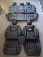 Housses de siège auto en gros, fourniture directe d'usine, OEM ODM, housses de siège auto en cuir personnalisées, sur mesure pour Land Cruiser, Camry, Civic