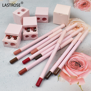 Vente directe d'usine Lip Liner Pack Private Label Professional Waterproof Eyebrow Eyeliner Pencil avec Sharpener Lip Liner Set - Product Image 5