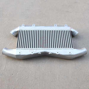 Tuyau d'intercooler en <span class=keywords><strong>silicone</strong></span> <span class=keywords><strong>Turbo</strong></span> Systems <span class=keywords><strong>GT</strong></span>-R pour Nissan R35 GTR, kit de mise à niveau d'intercooler frontal - Product Image 2