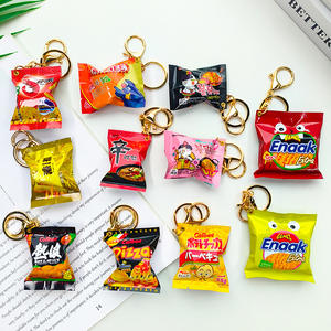 Shin Ramyun <span class=keywords><strong>turchia</strong></span> Noodles simulazione onda imballaggio ciondolo plastica cibo giocattolo capsula Pvc borsa portachiavi accessorio portachiavi portachiavi - Product Image 3