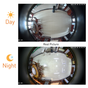 Revodata 5MP Mini PoE IP Camera 1.44mm Ống Kính Mắt Cá 180 độ xem thiên thần trong nhà Camera An Ninh - Product Image 6