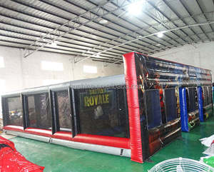 Mansión embrujada <span class=keywords><strong>de</strong></span> Halloween, casa embrujada inflable, juegos <span class=keywords><strong>de</strong></span> etiquetas láser, arena inflable para niños y adultos, laberinto inflable - Product Image 3