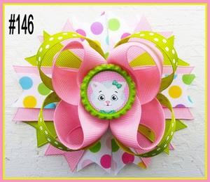 N. 121-n. 160 "4.5" inspied <span class=keywords><strong>Hair</strong></span> fiocco ragazza fermacapelli per bambini accessori per abiti doganali forcine per capelli - Product Image 4